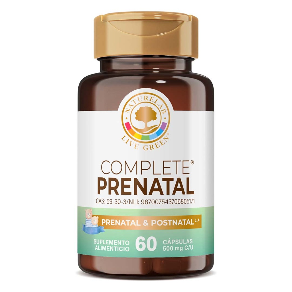 Naturelab Complete Prenatal 60 Cápsulas