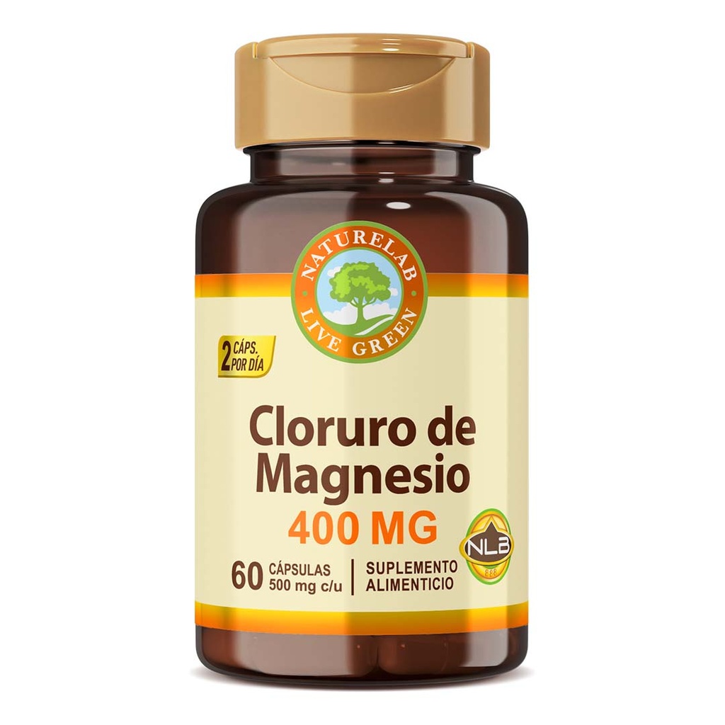 Naturelab Cloruro de magnesio 60 Cápsulas